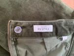Vorschaubild 3 von Damen Cordrock Grün Gr. 40 L Casual Freizeit