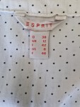 Vorschaubild 3 von Damen Hemdbluse Bluse Weiß Punkte Gr. 38 Casual