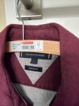 Vorschaubild 3 von Freizeithemd Herren Langarm Rot Gr. 50 L Casual Baumwolle