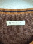 Vorschaubild 3 von Herren Pullover V-Ausschnitt Braun Gr. 54 XXL Baumwolle
