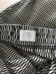 Vorschaubild 3 von Damen Stoffhose Zickzackmuster Schwarz Gr. 38 W29 Reißverschluss