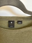 Vorschaubild 4 von Herren T-Shirt Oliv Gr. 50 L Logo-Print Casual Kurzarm