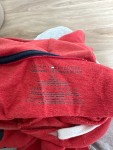 Vorschaubild 3 von Herren Kapuzenpullover Rot Gr. 50 L Logo-Print Casual