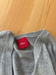 Vorschaubild 3 von Strickjacke Gr. 140 Grau Basic