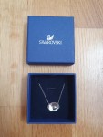 Vorschaubild 3 von Halskette Kristall Oval Silber Elegant