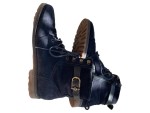 Vorschaubild 1 von Stiefeletten Damen Blau Wildleder Schnürung Reißverschluss Gr. 39