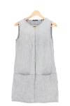Vorschaubild 1 von Damen Freizeitkleid Lyocell Grau Gr. 34/XS Casual Modern Minimalistisch