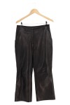 Vorschaubild 1 von Damen Lederhose Schwarz Gr. 40 Echtleder Business Elegant