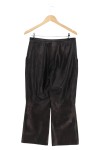 Vorschaubild 2 von Damen Lederhose Schwarz Gr. 40 Echtleder Business Elegant
