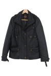 Vorschaubild 1 von Damen Winterjacke Gr. 36 Schwarz mit Kapuze Reißverschluss