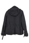Vorschaubild 2 von Damen Winterjacke Gr. 36 Schwarz mit Kapuze Reißverschluss
