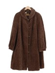 Vorschaubild 1 von Damen Fellmantel Gr. 46/3XL Braun Elegant Luxuriös