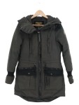 Vorschaubild 1 von Damen Wintermantel Gr. 36/S Grau Casual Urban Jacke Kapuze