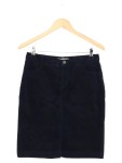 Vorschaubild 1 von Cordrock Damen Gr. 36/S Blau Casual Midirock