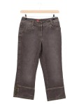 Vorschaubild 1 von Damen Jeans Wide Fit Grau Gr. 38 M Casual Modern Streetwear