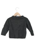 Vorschaubild 2 von Kinder Pullover Gr. 86 Grau Casual Strick Langarm