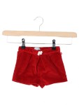 Vorschaubild 1 von OBAÏBI Mädchen Shorts Gr. 74 Rot Uni Baumwolle Casual Schleife