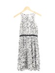 Vorschaubild 2 von Damen Freizeitkleid Gr. 32/XXS Mehrfarbig Grafisch Elegant Midikleid