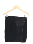 Vorschaubild 1 von Bleistiftrock Damen Gr. 34/XS Schwarz Business Casual Reißverschluss