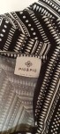 Vorschaubild 3 von Damen Etuikleid Gr. 40/L Schwarz Weiß Grafisch Elegant Midikleid