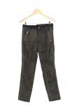Vorschaubild 1 von Damen Cordhose Gr. 34-36 Oliv Casual Baumwolle Reißverschluss-Details