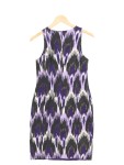 Vorschaubild 2 von Damen Freizeitkleid Gr. 34/XS Mehrfarbig Abstrakt Seide Elegant