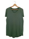 Vorschaubild 1 von Herren T-Shirt Gr. 38/S Grün Gestreift Casual Basic