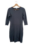 Vorschaubild 1 von Etuikleid Damen Gr. 38/M Grau Klassisch Elegant Business