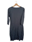 Vorschaubild 2 von Etuikleid Damen Gr. 38/M Grau Klassisch Elegant Business