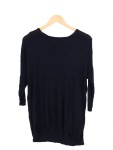 Vorschaubild 1 von Damen Pullover Gr. 38/M Blau Casual 3/4-Arm