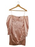 Vorschaubild 1 von Cocktailkleid Damen Gr. 40/L Rosa Elegant Off-Shoulder