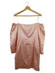 Vorschaubild 2 von Cocktailkleid Damen Gr. 40/L Rosa Elegant Off-Shoulder