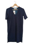 Vorschaubild 1 von Abendkleid Midikleid Glitzer Metallic Blau Gr. 36 S