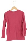 Vorschaubild 2 von Kinder Langarmshirt Gr. 116/122 Rot Casual Schriftzug
