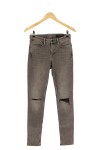 Vorschaubild 1 von Damen Jeans Slim Fit W27/36/S Grau Ripped Stretch