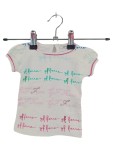 Vorschaubild 1 von GF GIANFRANCO FERRE Kinder T-Shirt Gr. 62 Weiß Casual Schriftzug Strass