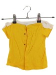 Vorschaubild 1 von CHLOé Kinder T-Shirt Gr. 68 Gelb Baumwolle Modal Kurzarm