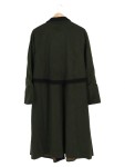 Vorschaubild 2 von Damen Wintermantel Gr. 38/M Grün Wolle Kaschmir Klassisch Elegant