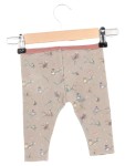 Vorschaubild 2 von Kinder Leggings Gr. 74 Beige Vogelmuster Casual Baby Hose