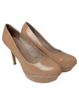 Vorschaubild 1 von Damen Pumps Gr. 38 Beige Elegant Business Glamourös Plateau