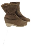 Vorschaubild 1 von Damen Stiefelette Braun Gr. 39.5 Klassisch Warm gefüttert