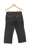 Vorschaubild 2 von Damen Jeans Straight Leg Grau Gr. 38 Casual Denim Hose