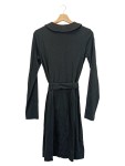 Vorschaubild 2 von PIU & PIU Blusenkleid Damen Gr. 42/XL Schwarz Business Elegant Midi