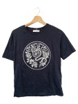 Vorschaubild 1 von Damen T-Shirt Gr. 32/XXS Schwarz Grafisch Casual