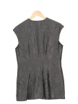 Vorschaubild 2 von Damen Leichte Weste Gr. 38/M Grau Klassisch Elegant