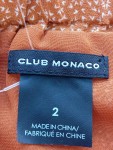 Vorschaubild 3 von Wickelrock Damen Gr. 34 Orange Seide Blumenmuster Elegant Bohemian