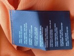 Vorschaubild 4 von Wickelrock Damen Gr. 34 Orange Seide Blumenmuster Elegant Bohemian