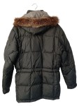 Vorschaubild 2 von Winterjacke Damen 40/M Schwarz Daunenjacke Kapuze Fellbesatz Elegant