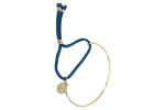 Vorschaubild 1 von Damen Armband Gold Leder Metall Blumen Charm Elegant Luxuriös