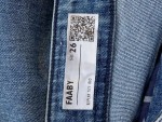 Vorschaubild 4 von Damen Jeans Regular Fit W26/34/XS Blau Stretch High Waist